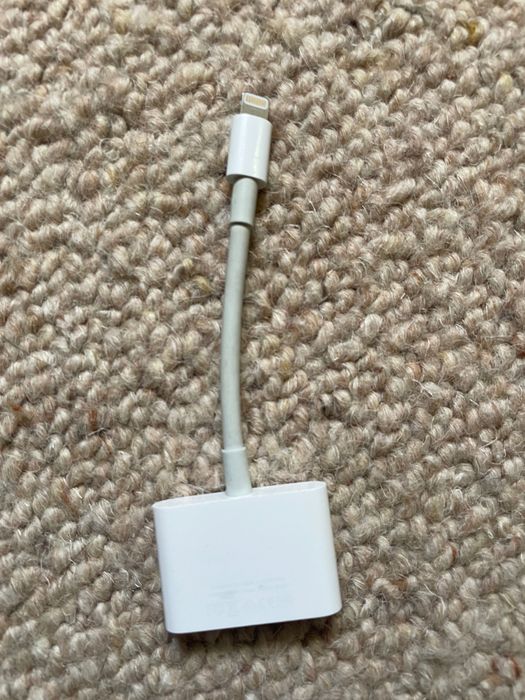 Adapter Lightening HDMI plus lightening