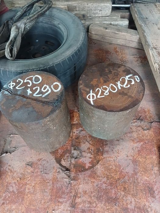 Заготовки для токарных работ, Круг стальной , Блин стальной, загото