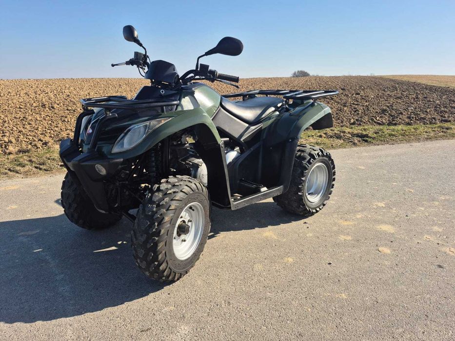 Quad Kymco MXU300 homologacja l7e