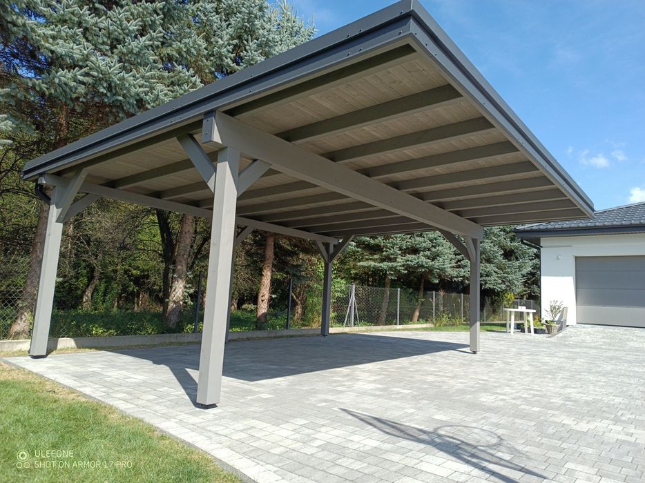 Wiata , carport , zadaszenie , Garaż