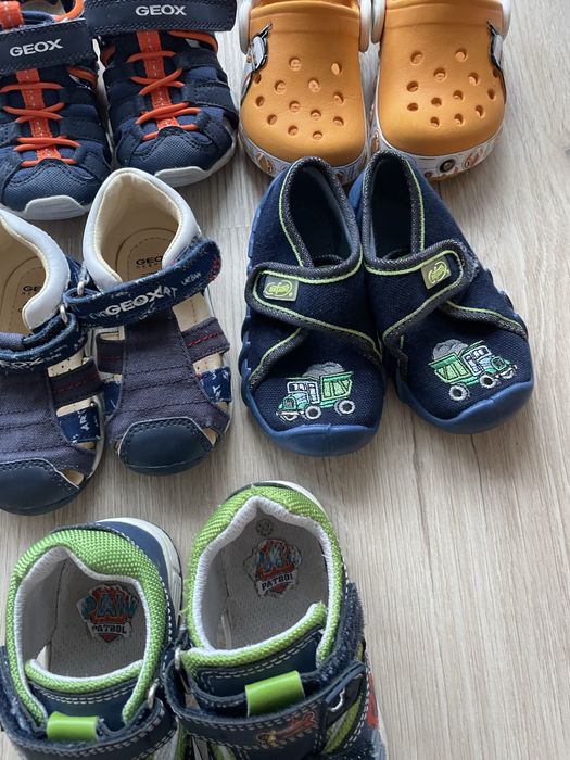 Buty dla chlopca zestaw 9 par