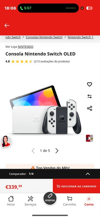 Nintendo switch oled
