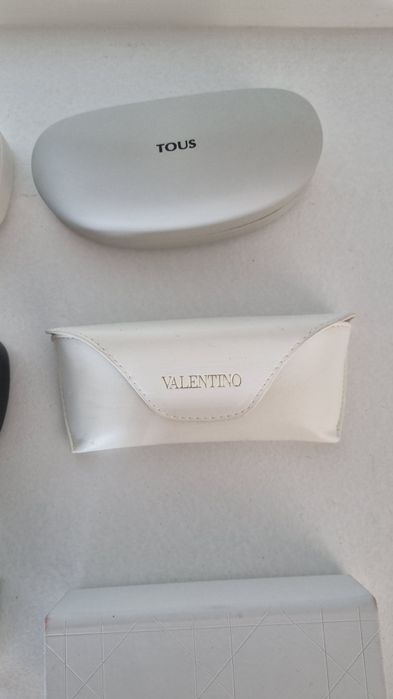Caixas Óculos Valentino, Tous e Marc Jacobs