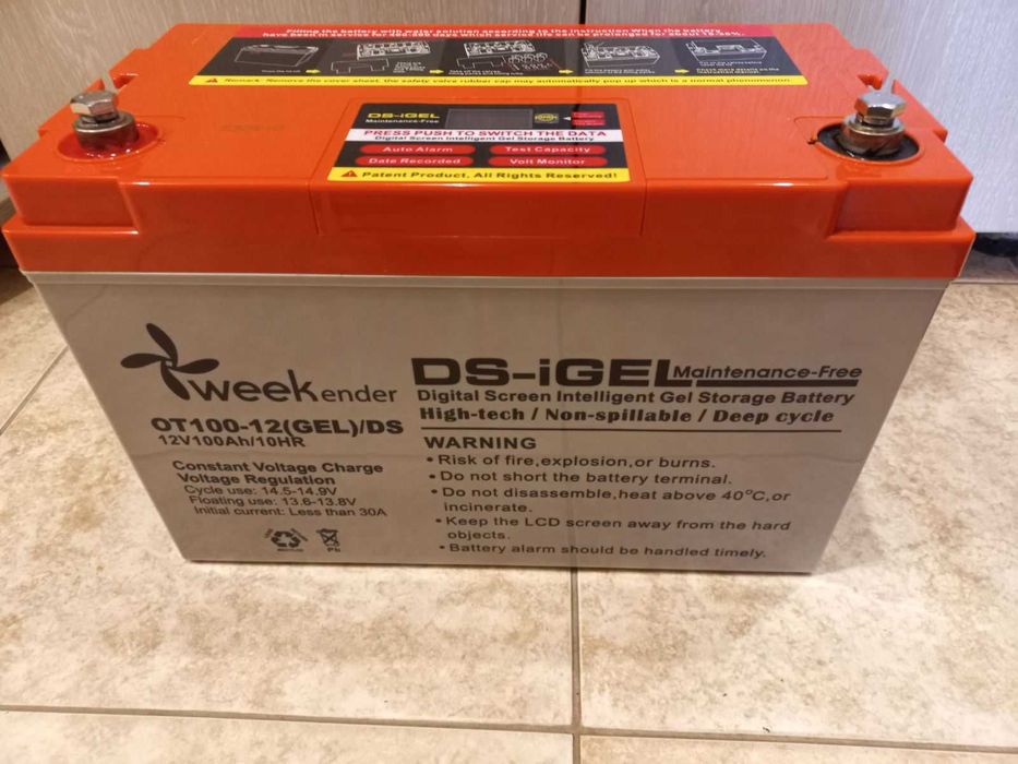 Гелевий акумулятор Weekender