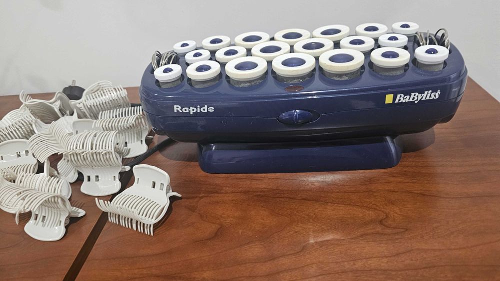 Rolos elétricos para o cabelo