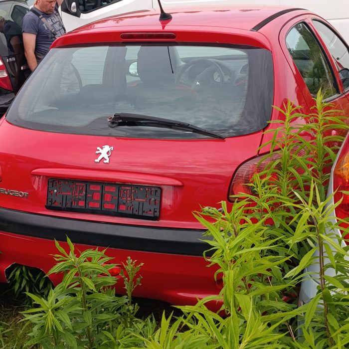 Кришка багажника Пежо 206 після 2002 року, компоектна, колір KKN