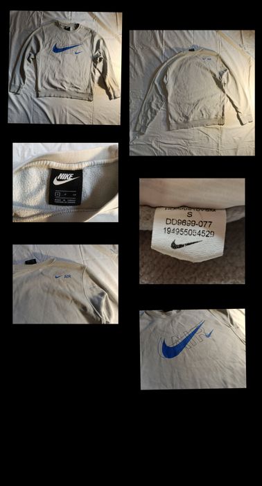 Nike Air Sweatshirt Grey/Blue (S) – оригінал,

стан 9/10
