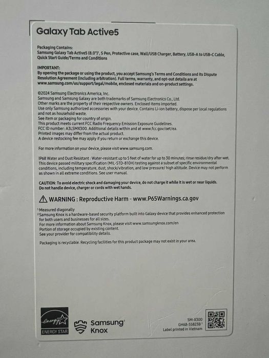 Samsung Galaxy Tab Active 5 WI-FI