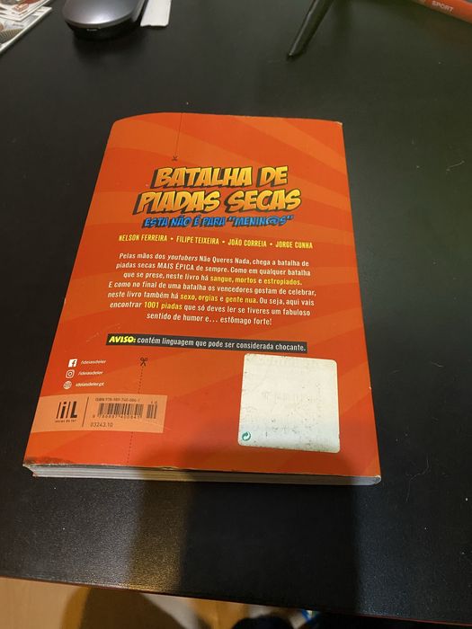 Livro de piadas adultas +18