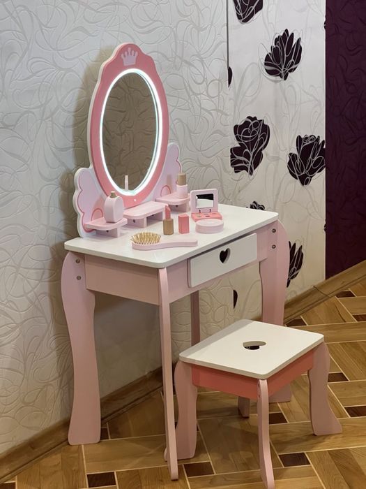 Дитяча дерев’яна туалетка трюмо minimatters