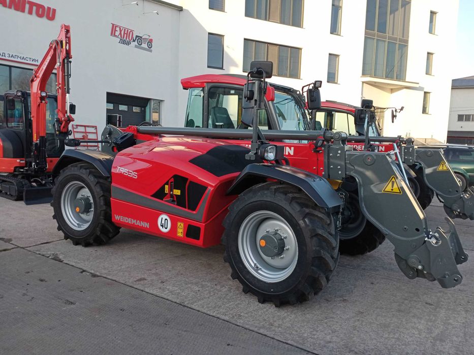 Телескопічний навантажувач WEIDEMANN T9535