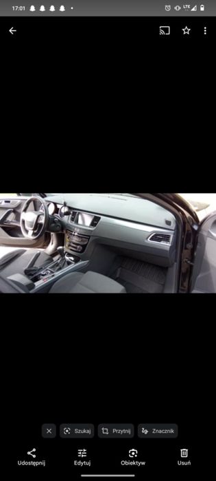 Peugeot 508 uszkodzony