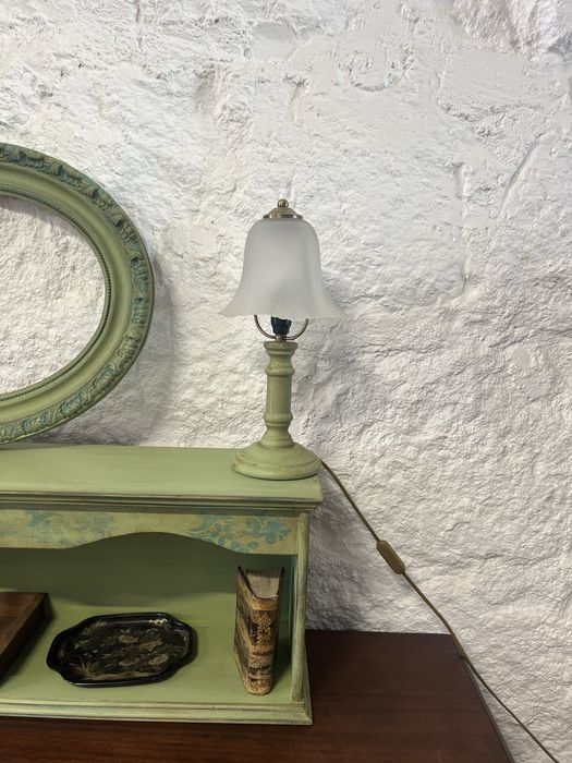 Candeeiro de mesa vintage restaurado