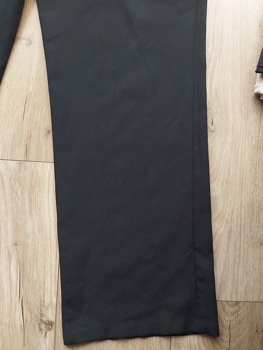Materiałowe szerokie spodnie Voyager roz L/XL