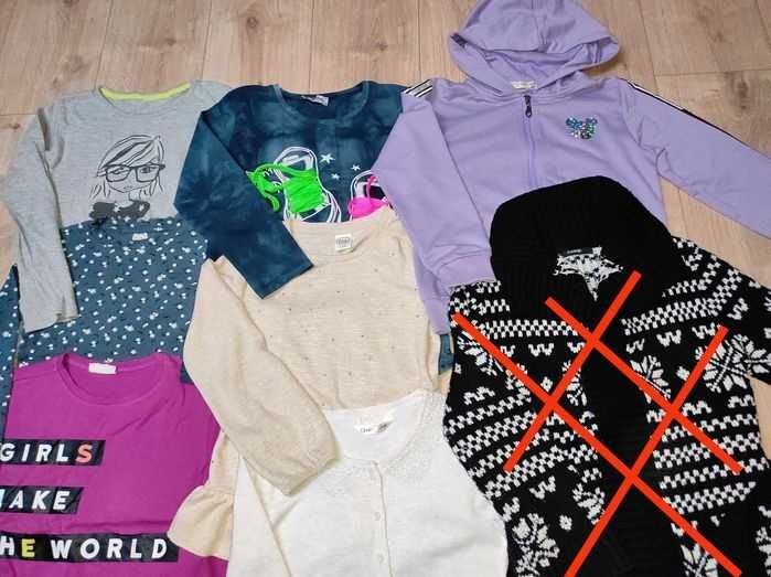 Ubrania paczka roz 128