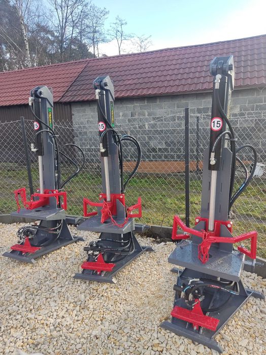 Łuparka hydrauliczna rozdrabniacz do drzewa nowa nacisk 20ton dostawa