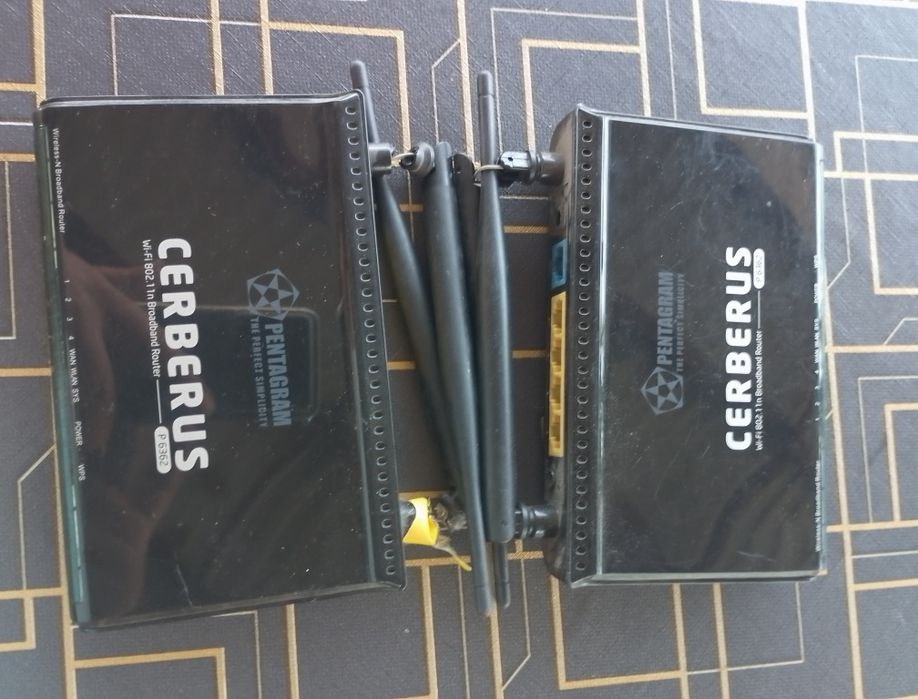 Routery Cerberus, na części.