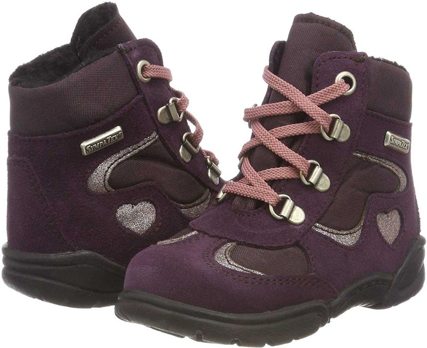 Новые непромокаемые теплые деми/еврозима ботинки Daeumling, замша, 24