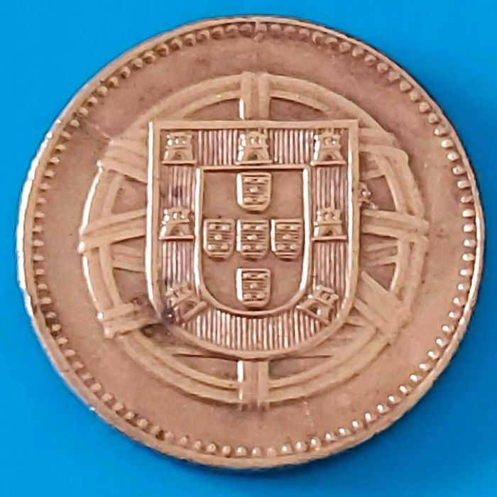 2 Centavos de 1918, Republica Portuguesa Rara