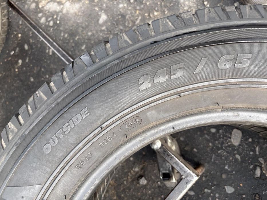 Шини 245/65 R17 Michelin всесезонн 2018 рік