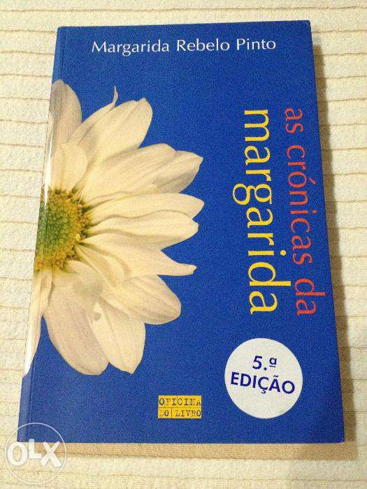 Livro "As Crónicas da Margarida" Margarida Rebelo Pint