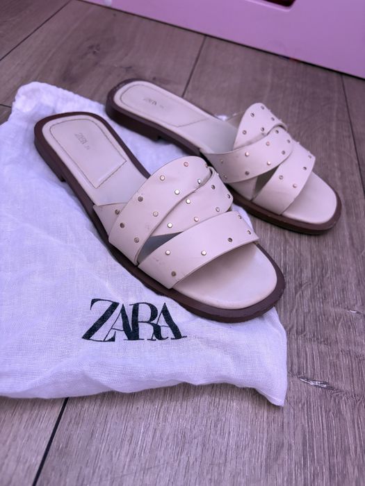 Шлёпанцы zara 34