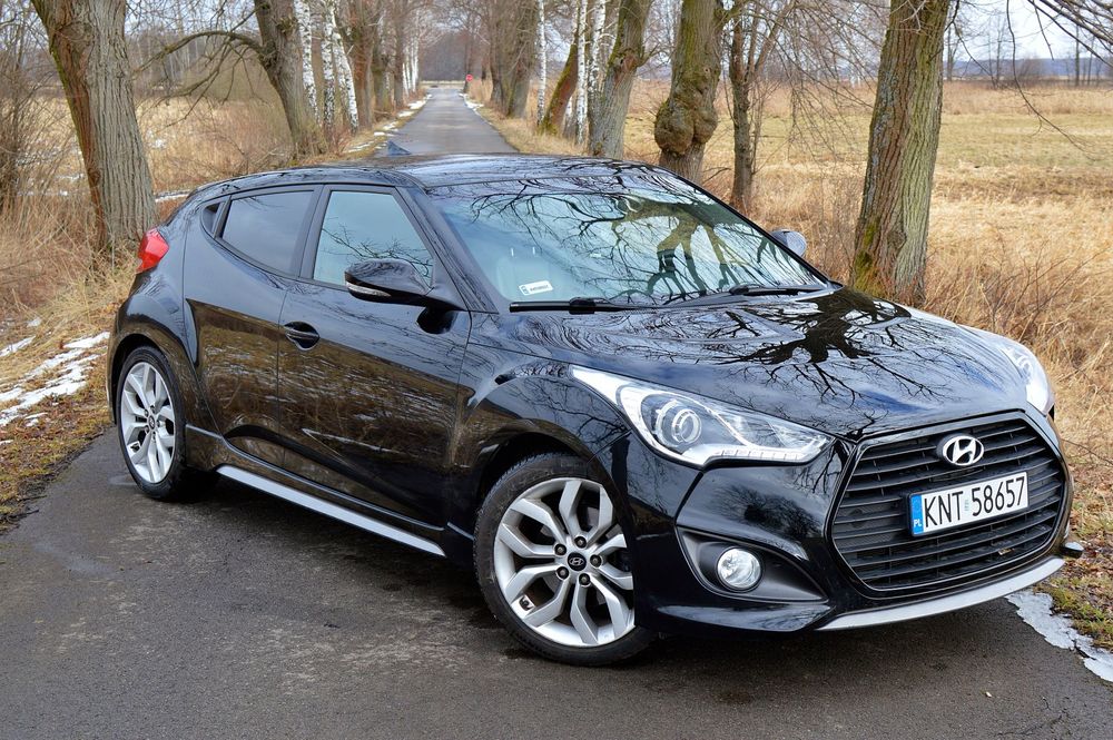 Hyundai Veloster full opcja, zadbany, wersja europejska, niski oryginalny przebieg