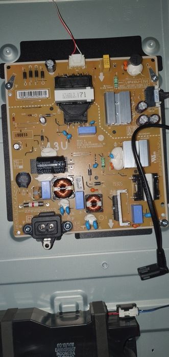 ПЛАТa МАЙН,БЛОК живлення, для  LG43UM7100PLB