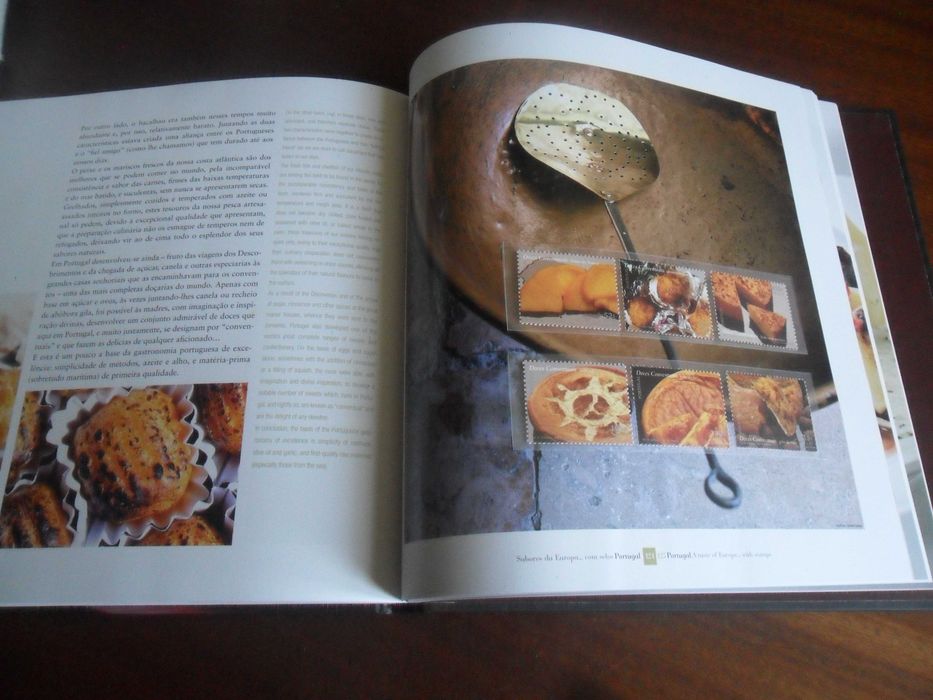 "Sabores da Europa... com selos" - de José Quitério - 1ª Ed 2008 - CTT