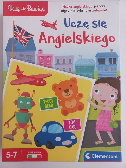 Gra Clementoni Uczę się angielskiego 5-7 lat nowa
