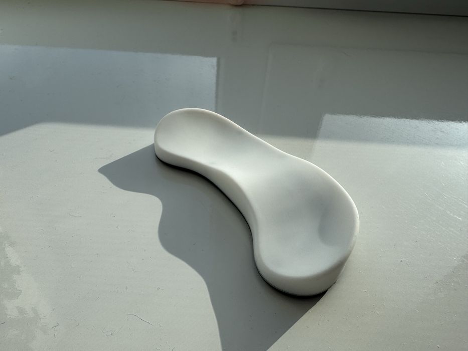 Ергономічна підставка під зап’ястя для мишки (біла, нова)