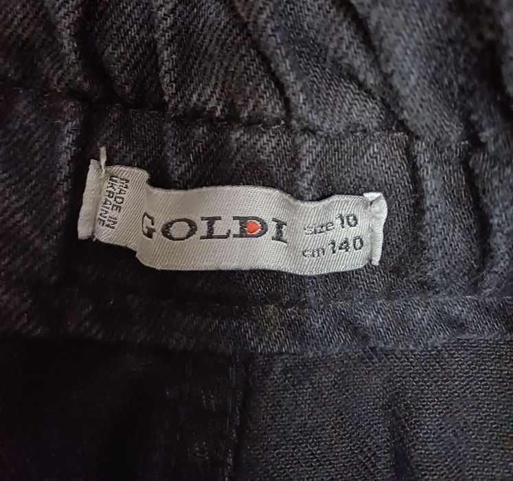 джинсы чёрные Goldi
