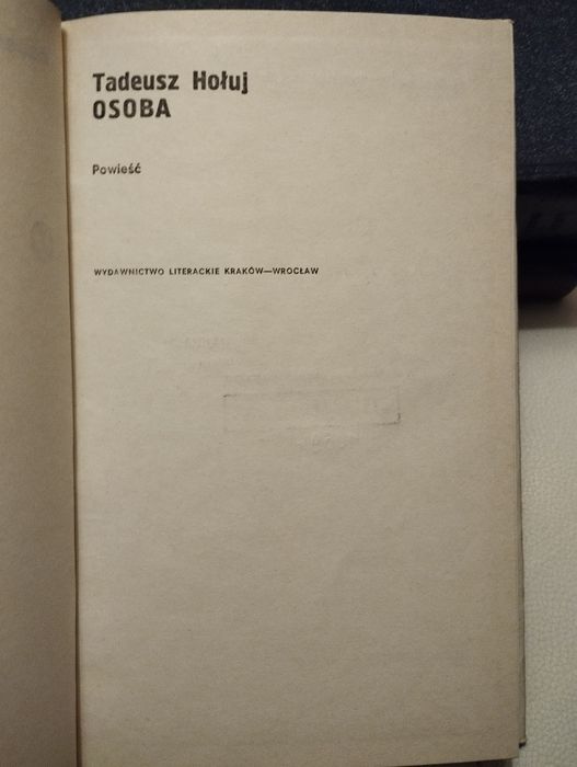 Tadeusz Hołuj Osoba