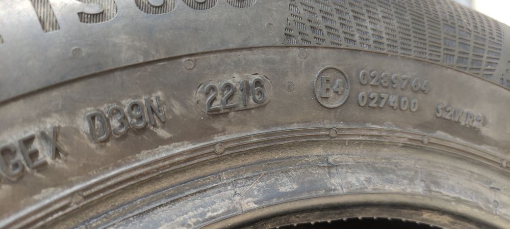 Opony zimowe z 2016r 175/65/14 Continental 8N4 7N2 możliwa wysyłka