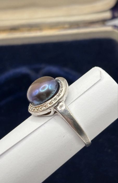 Pierścionek z perłą 1653