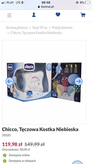 Kostka sensoryczna chicco