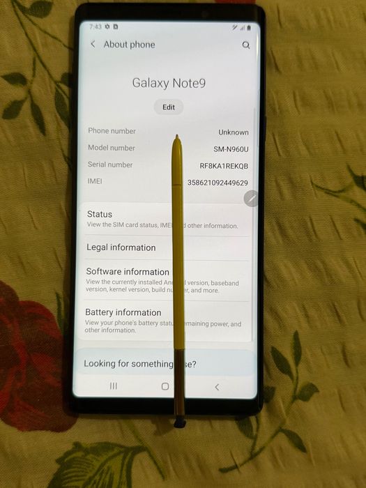 Продаю Galaxy Note9
