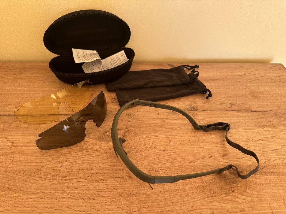 Окуляри захисні балістичні TREVIX, в зеленому кольорі