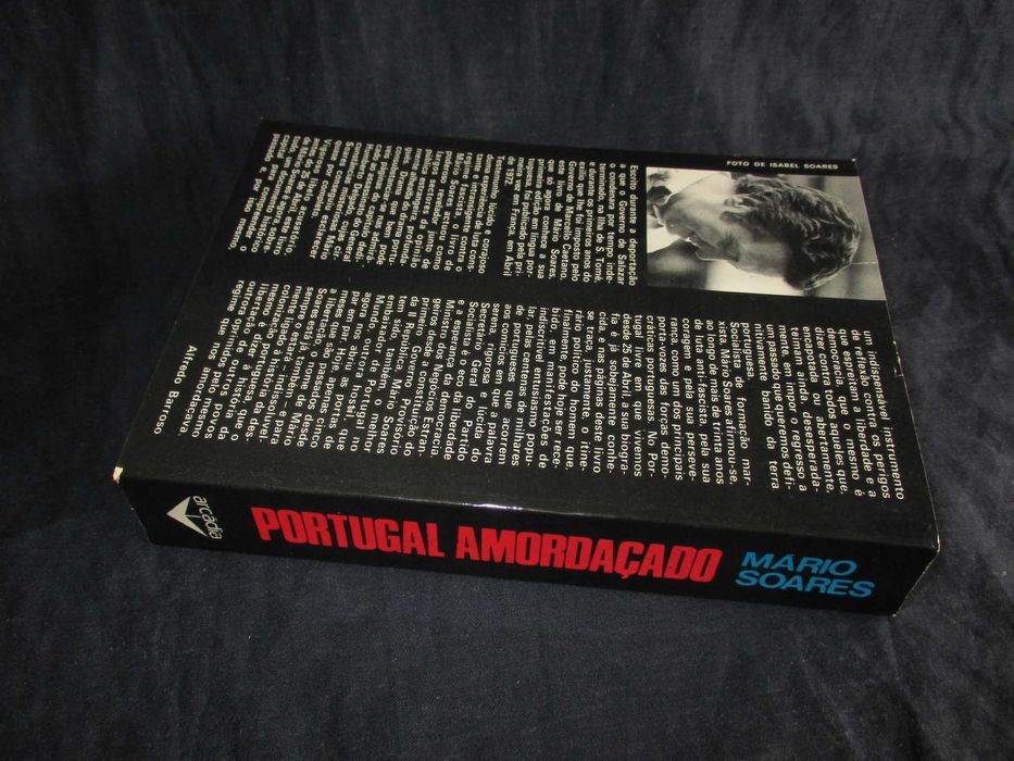 Livro Portugal Amordaçado Mário Soares 1ª edição Arcádia