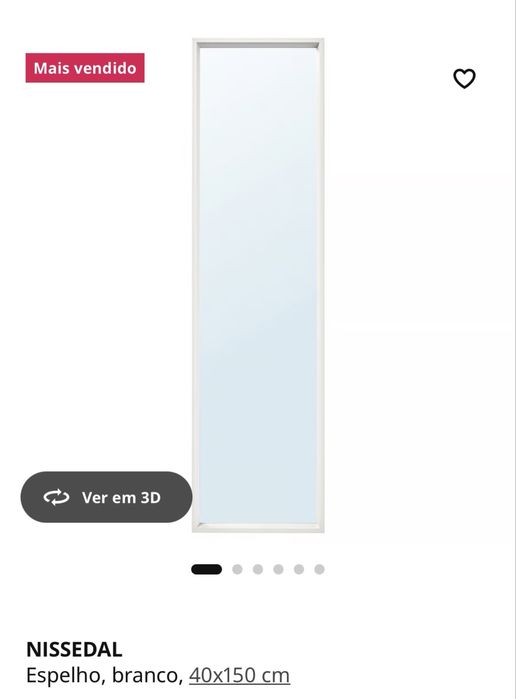 Espelho Ikea Nissedal
