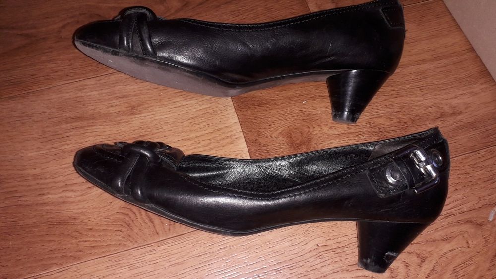Туфли женские кожаные