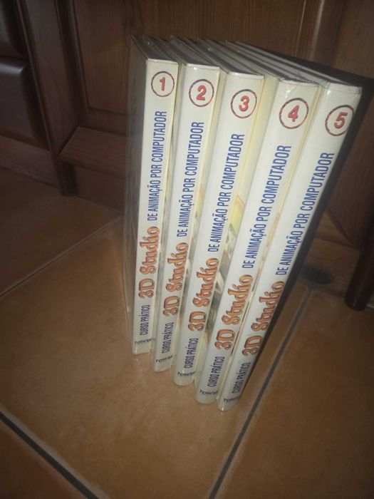 Curso 3D Studio - Autodesk - da Tower - 5 volumes