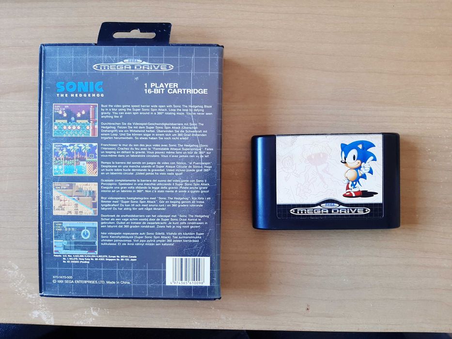 Sonic - Sega Mega Drive