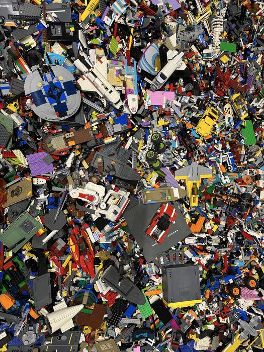 Klocki LEGO oryginalne mix 8 kg z figurkami