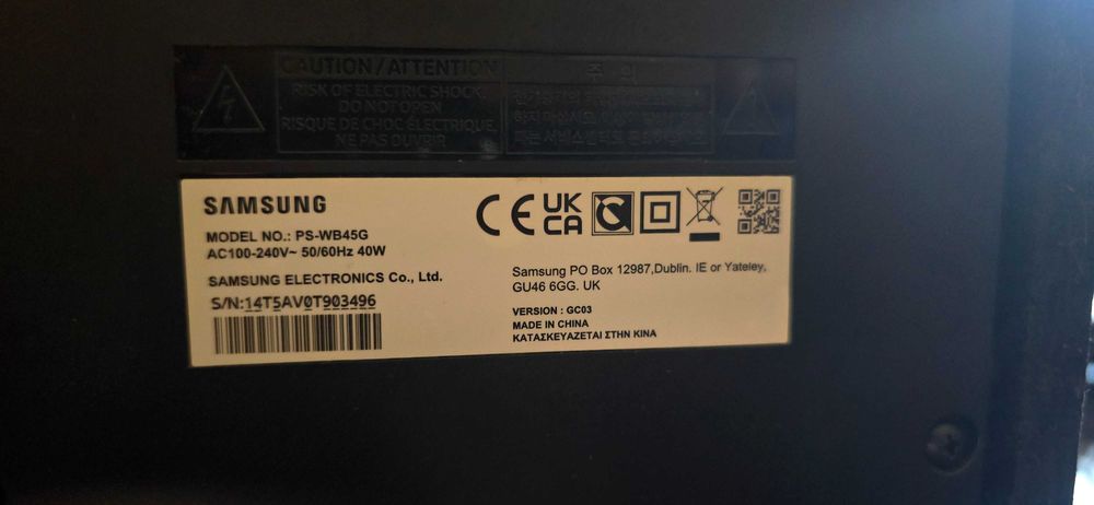 Samsung Soundbar HW-B450