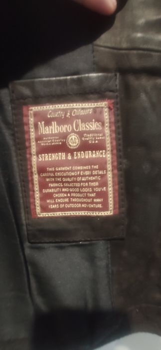 Вінтажний байкерський жалет чоловічий MARLBORO CLASSIC