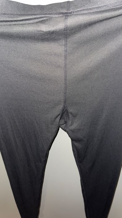 Чоловічі сірі зимові термолосини термобілизна компресійні легінси L