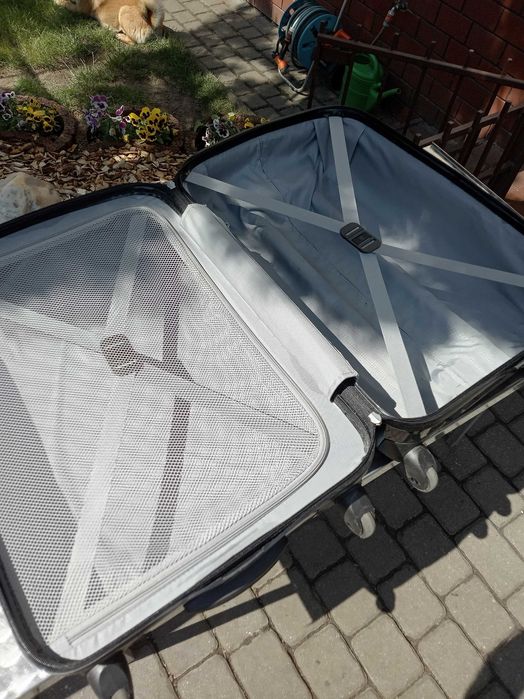 walizka pancerna xxl  4 koła obrotowe jak samsonite