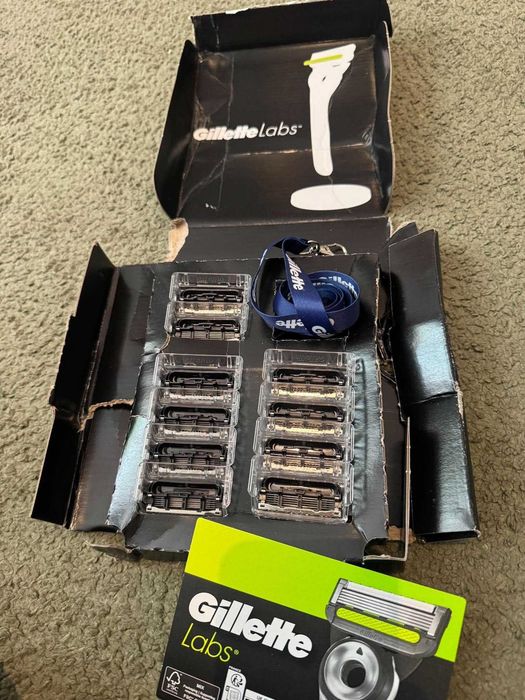 Gillette Labs Zestaw 10 wkładów do maszynki do golenia, zawieszka 18096(3)