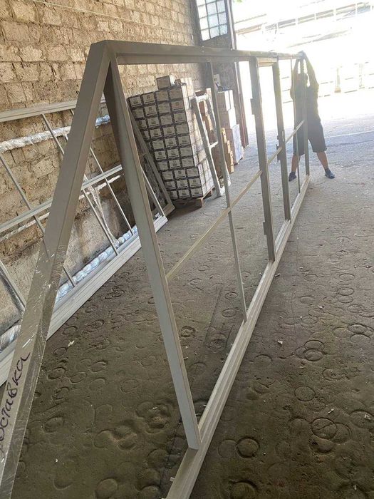 Готовый каркас для ворот, Откатные ворота, Калитка, Гарантия